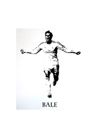 Resim Futbolcu Bale Duvar Sticker 