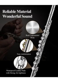 Resim Eastar Efl-1 Yan Flüt Nikel 