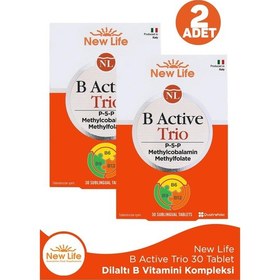 Resim New Life B Active Trio 30 Tablet 2 Adet 