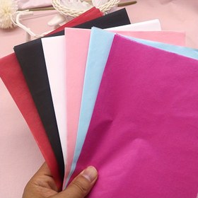 Resim 100 Adet A5 Şeffaf Ambalaj Kağıdı 14.0*21.01cm Peçete Kağıdı Ayraç Hediye Meyve Ambalaj Kağıdı Çiçekli Hediye Paketleme Malzemesi 