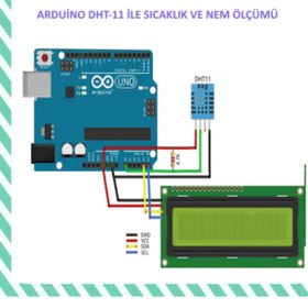 Resim Ponemio Arduino Sıcaklık Ve Nem Ölçümü Projesi Hazır Proje Arduino Hazır Proje 