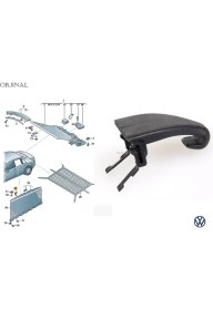 Resim Pelit Otomotiv Passat Variant (2006-2015) Arka Kapı Camı Perde Askısı Orjinal (3C9861337) 