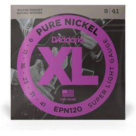 Resim AyrStore Epn120 Elektro Gitar Tel Seti, Xl, Pure Nickel, 9 41, Sup 