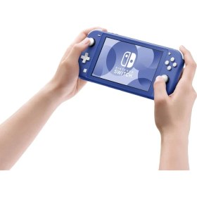 Resim Nintendo Switch Lite Konsol Blue Edition 