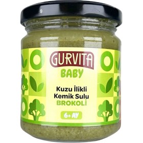 Resim GURVİTA Baby Kuzu İlikli Kemik Sulu Brokoli 165g 