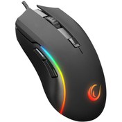 Resim Mage M1 RGB Işıklı 3600 Dpi Siyah Gaming Kablolu Mouse Rampage