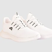Resim Erkek Casual Rahat Konforlu Bağcıklı Spor Ayakkabı Fileli Terletmez Yüksek Taban Sneaker Siyah - Gri 