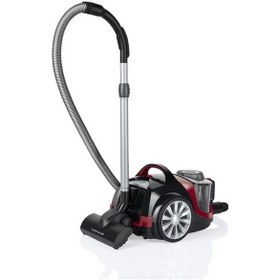 Resim Arnica Tesla Siklon 750W Toz Torbasız Elektrikli Süpürge (Kırmızı) 
