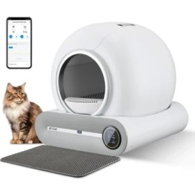 Resim Akıllı Otomatik Kedi Tuvaleti 