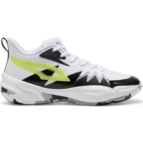 Resim Puma Genetıcs Unisex Basketbol Ayakkabısı 30969101 Beyaz 30969101 Beyaz 