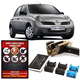 Resim BARRER Nissan Micra Kapı Gergi (limitör) Tamir Kiti 2 Kapı Set 2002-2010 