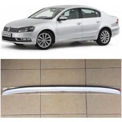 Resim Volkswagen Passat B7 / B8 / 8.5 Bagaj Üstü Spoiler Parlak Beyaz 