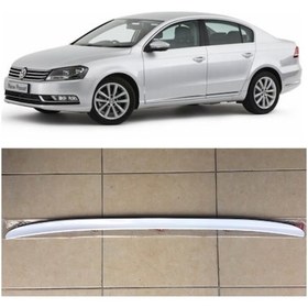 Resim Volkswagen Passat B7 / B8 / 8.5 Bagaj Üstü Spoiler Parlak Beyaz 