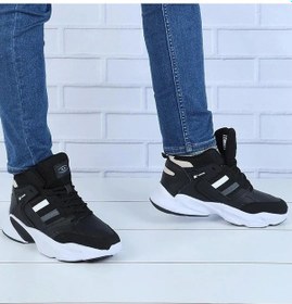 Resim M.P 2635 Basketbol Ayakkabı Siyah Beyaz Siyah 