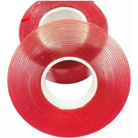 Resim Şeffaf Silikon Çift Taraflı Bant 10mm 30metre 