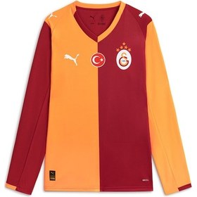 Resim Puma Galatasaray 25/26 Erkek Uzun Kollu İç Saha Forması 788430 01 Kırmızı 