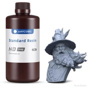 Resim Anycubic Standart UV Reçine 1Kg HD Gri 