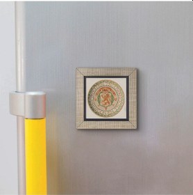 Resim Hollanda Aslanı-1919 Baskılı Mdf Magnet 7x7 144 