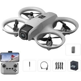 Resim Aden Neo FPV Kameralı Drone İlk Başlangıç Modeli Gri Renkli Engel Algılama Özellikli 