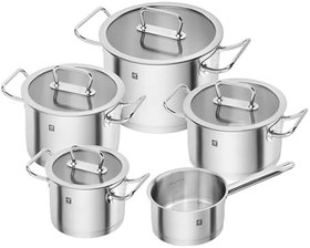 Resim Zwilling Twin Pro 18/10 Paslanmaz Çelik, 5 Parça Tencere Seti 