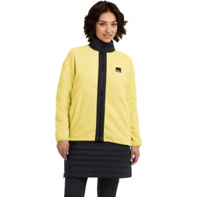 Resim Jack Wolfskin Sumetro Fz Kadın Sarı Polar Ceket 