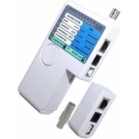 Resim Kablo Test Cihazı Usb+Bnc+Rj45+Rj11 Remote Cable Tester 