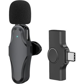 Resim Geeksen Kablosuz Klips Mikrofon - Gürültü Önleyici, Type-c Bağlantı, 30m Menzilli, Vlog Ve Canlı Yayınlar İçin 