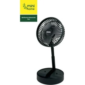 Resim Minihome Şarjlı Katlanılabilir Mini Fan Masa Üstü Vantilatörü Usb Soğutucu Sessiz El Fanı 