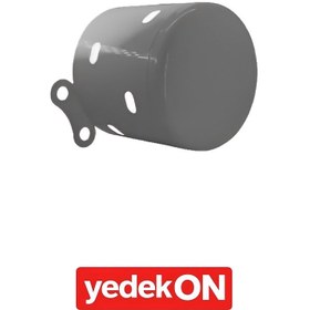 Resim Akis Tası Uzun & Kısa Gri Boyalı 