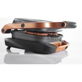 Resim Özbience Mini Döküm Izgara ve Tost Makinesi, Güçlü 1800W, Şık ve Kullanışlı 