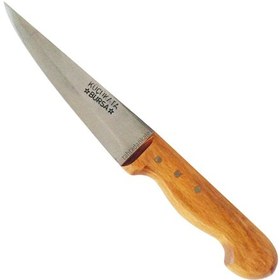 Resim Küçükata Bursa Kalın Sivri Kasap Bıçağı No:3, 17 Cm - Ahşap Sap Tdrtr 