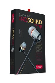 Resim Powerway Gd500 Metal Surround Stereo Siyah Kulak Içi Kablolu Kulaklık 