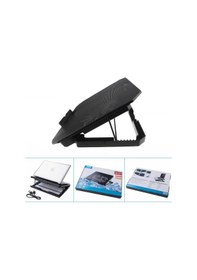 Resim Koodmax N99 Çift Fanlı Laptop Soğutucu - 8 Kademeli Standlı Notebook Soğutucu 