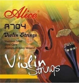 Resim Alice A704 3-Nd Tek Keman Teli (Re) 