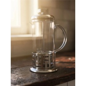 Resim Lunara French Press 350ML Demir Korumalı Isı Dayanımlı Coffe Demleme Aparatı 