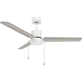 Resim Fancium DKF-307 Aydınlatmalı Beyaz Tavan Vantilatörü 