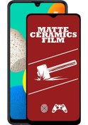 Resim Samsung Galaxy M32 Tam Kaplayan Mat Seramik Ekran Koruyucu 