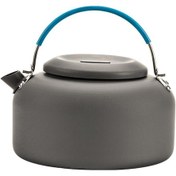 Resim Skycıty 0.8l/1.4l Açık Hava Hafif Alüminyum Çaydanlık Su Isıtıcısı Kahve Potu Kamp Yürüyüş Sırt Çantasıyla Seyahat İçin A Mavi 