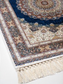 Resim Alanur Home Eko Trend Djt Yıkanabilir Kaymaz Taban 3 Lü Yatak Odası Takımı 1909 Osmanli Mavi 