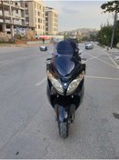Resim MOTOCAM Suzuki Burgman 400 K7 Ön Cam 2007 2015 Model 70cm açıkfüme Renkli 4mm 