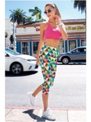 Resim Yeni İnci T127 (Yoga-fıtness-pilates-koşu) Sporcu Taytı Tek Alt 