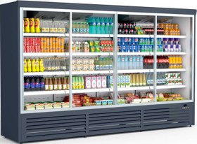 Resim Dampak İçten Motorlu Sütlük Dolabı Üç Kapılı 187 x 69 x 204 (cm) 