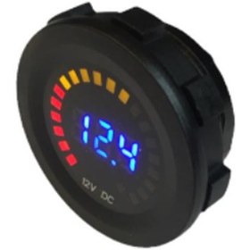 Resim Pano Tip Voltmetre Akü Göstergeli 