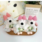 Resim Baijiafu2 Yeni 1 Adet Karikatür Çanta Çekicilik Anahtarlık Sevimli Iyi Şanslar Hediye Peluş Oyuncaklar Bebekler (Yurt Dışından) 