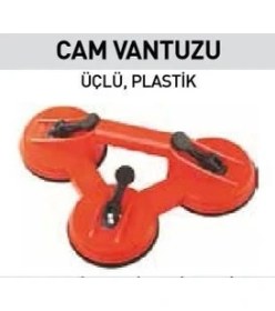 Resim Topshop 15011 Üçlü Plastik Cam Vantuzu 