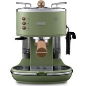Resim Delonghi ECOV311.GR Icona Vintage Serisi Espresso ve Cappuccino Makinesi + Paket Kahve 