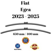 Resim Fiat Egea 2023 2024 2025 Uyumlu Ön Cam Silecek Süpürgesi Takımı 650/400mm Silbak Sb2616c 