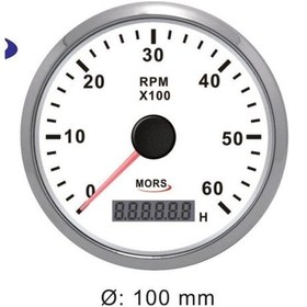 Resim Devir Göstergesi 6000rpm Siyah 