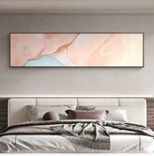 Resim Yatak Odası Büyük Boy El Yapımı Yağlı Boya Tablo 165x64cm Hij4154l 