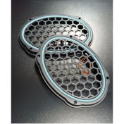 Resim Woodhub Buzmavisi Neon Işıklı 6x9 Oval Hoparlör ve Midrange Kapağı 1takım (2ADET) 